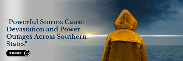 Powerful Storms Cause Devastation and Power Outages Across Southern States